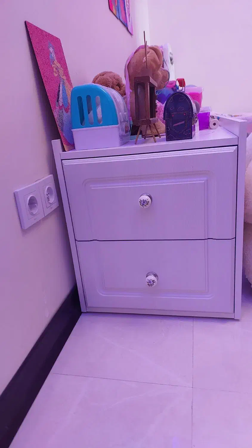 فروش سرویس خواب کودک آپادانا در حد نو|تخت و صندلی بچه|کرج, شهرک بنفشه|دیوار