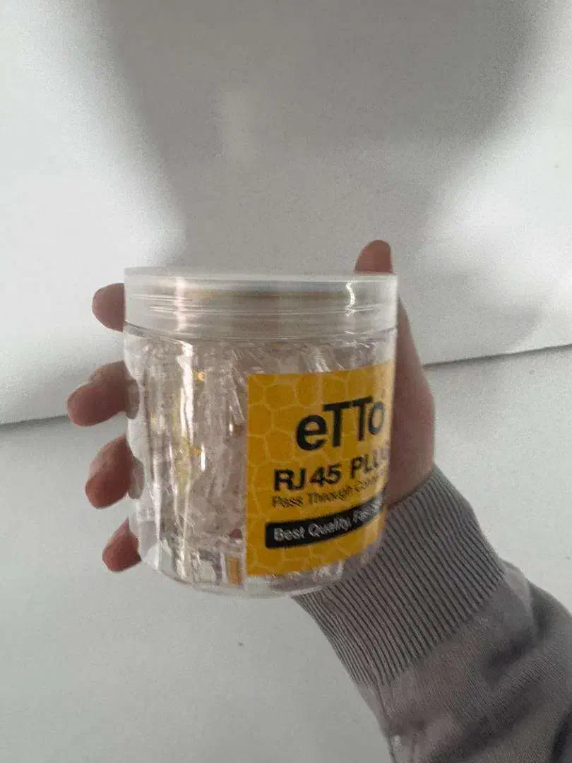 سوکت شبکه ته باز برند eTTo بسته ای و تکی|مودم و تجهیزات شبکه|قم, آلوچو|دیوار