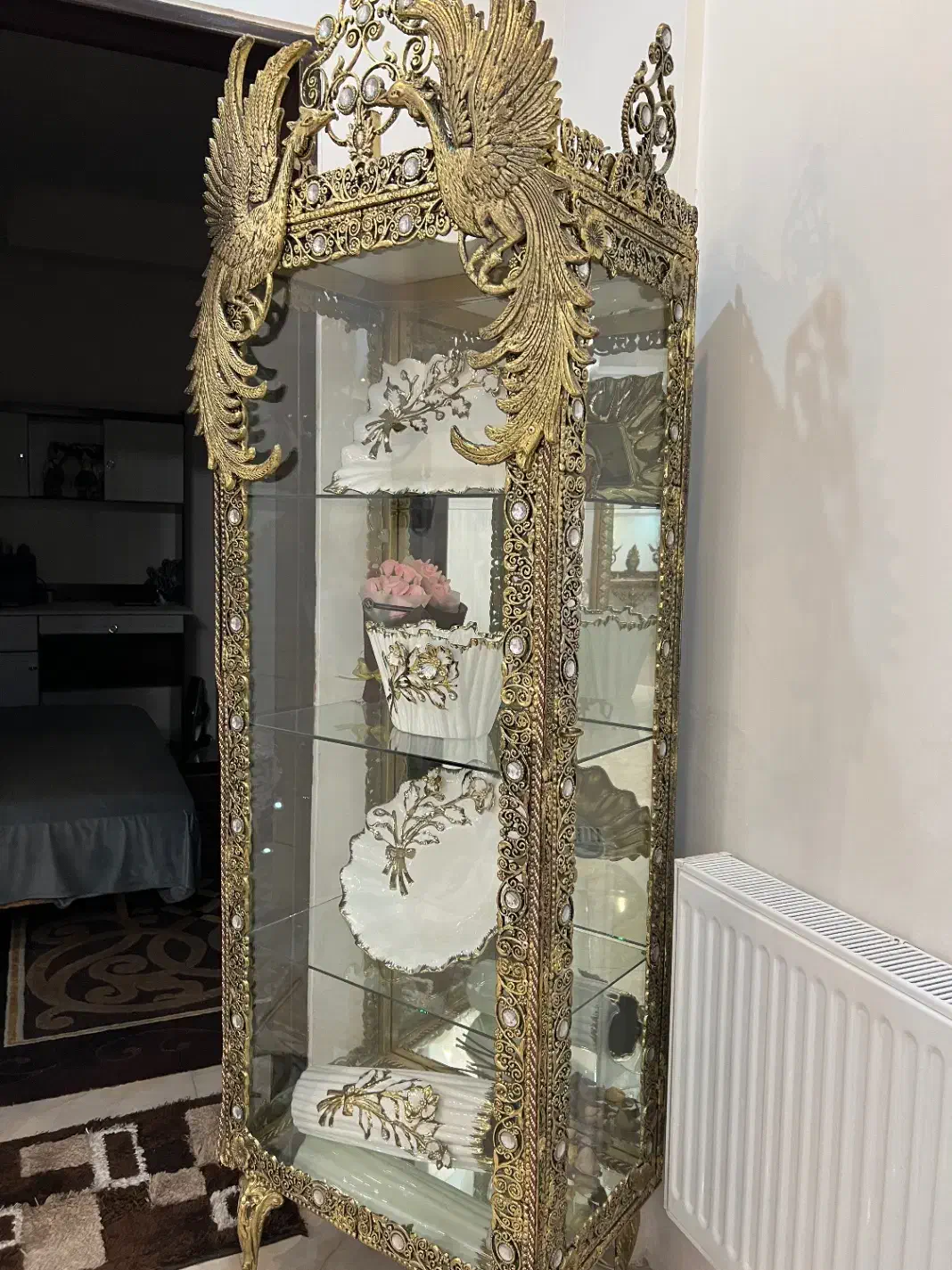 بوفه برنزی|بوفه، ویترین، کنسول|مرند, |دیوار