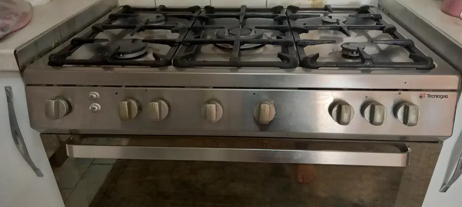 گاز ۵ شعله تکنو اصل ایتالیا|اجاق گاز و لوازم برقی پخت‌وپز|تهران, تهرانپارس جنوبی|دیوار