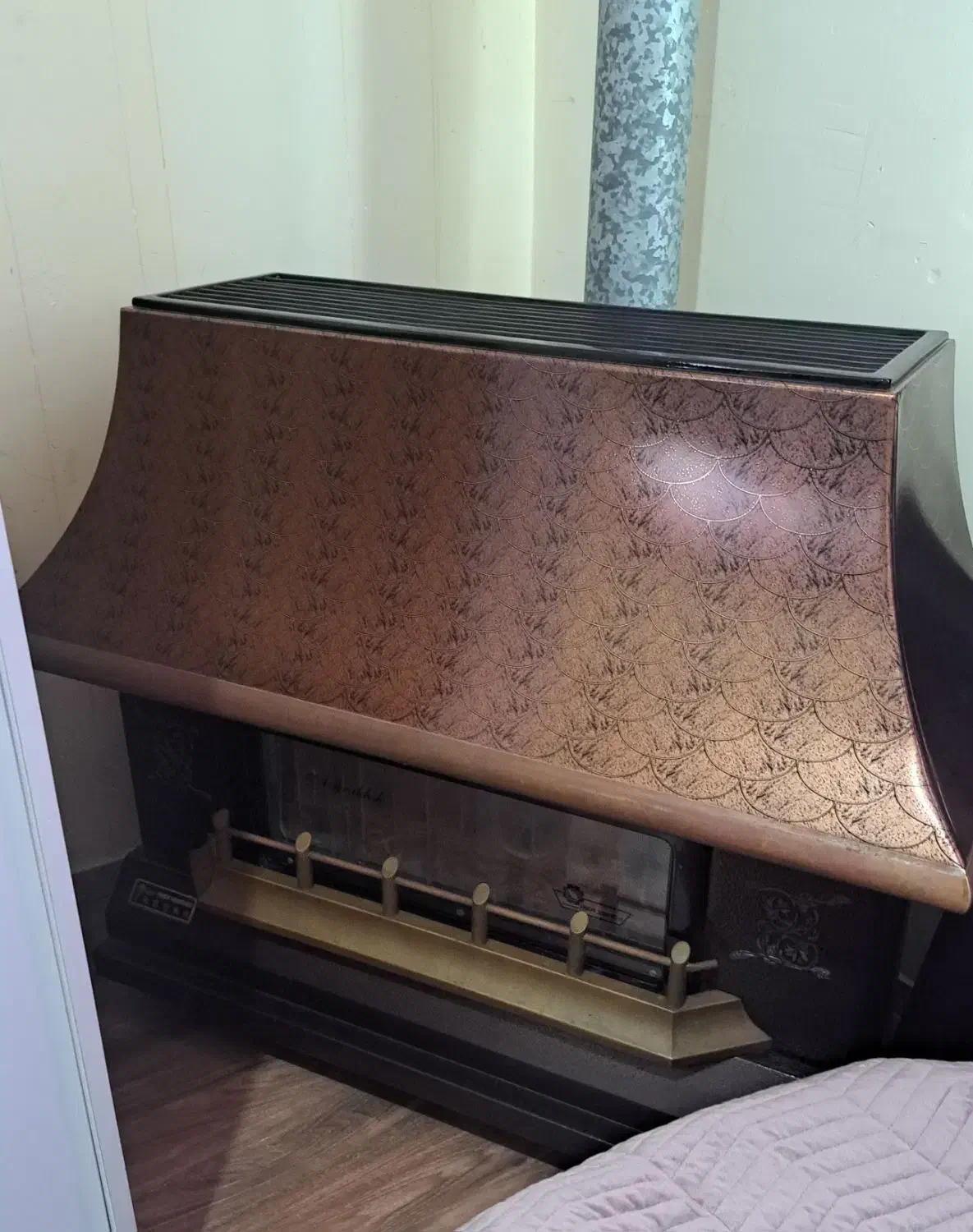 بخاری شومینه|بخاری، هیتر، شومینه|رشت, چله خانه|دیوار