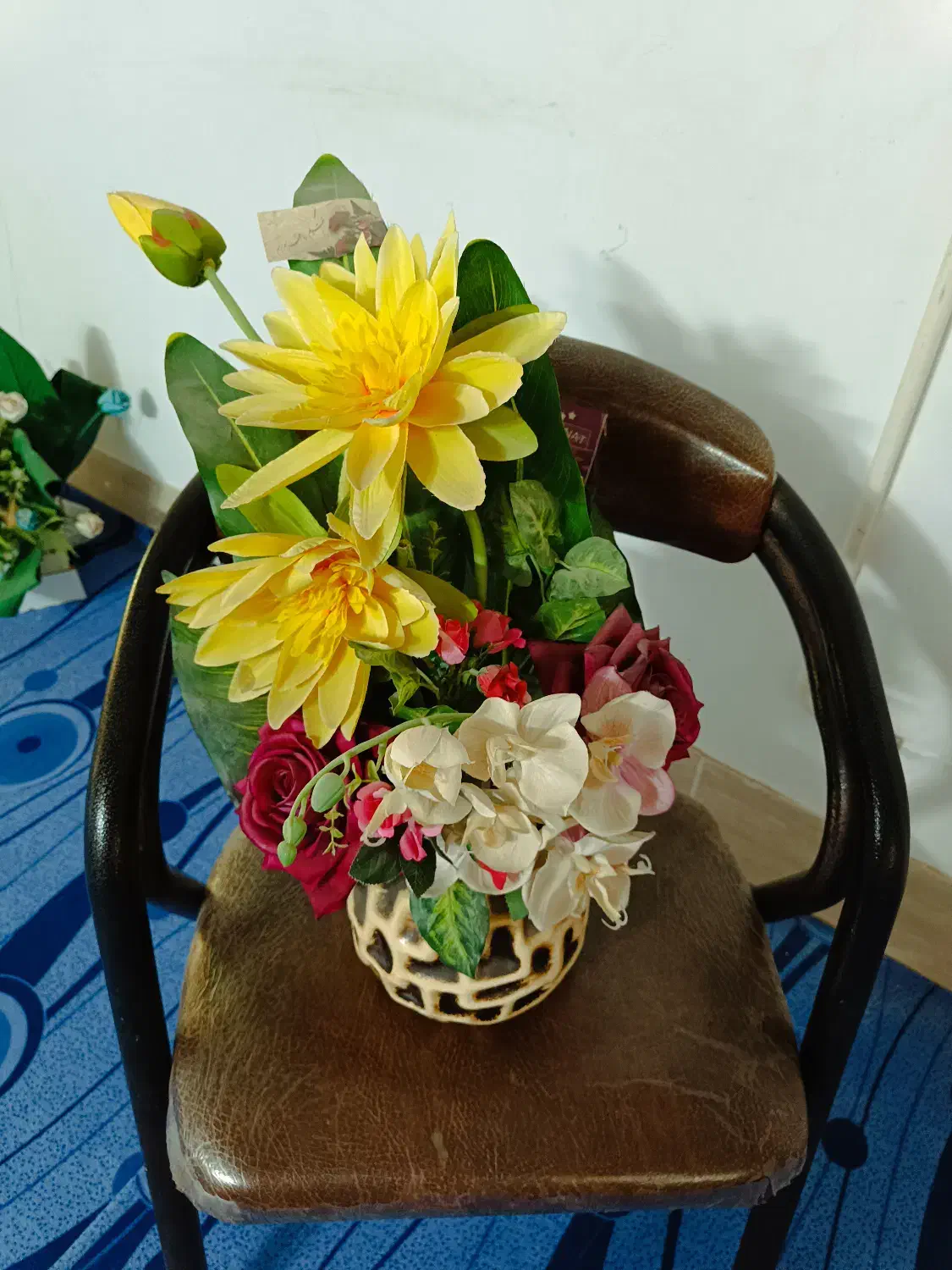 گلها سالم|گل مصنوعی|کاشمر, |دیوار