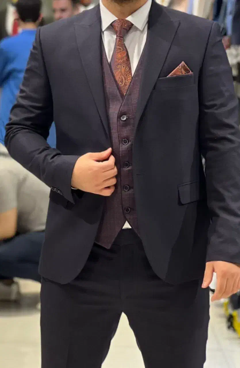 کت و شلوار و ژیله سایز ۵۴ Mario maretti|لباس|بابلسر, |دیوار