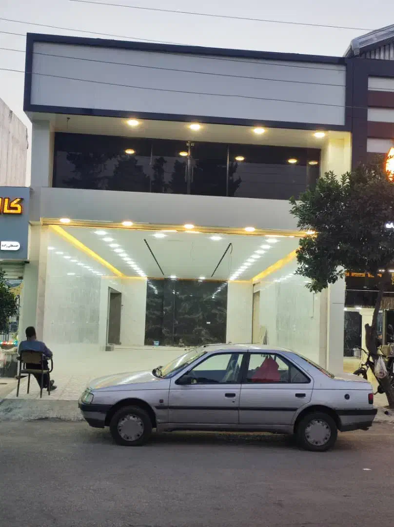 مغازه ۲۰۰ متری نو ساز دو طبقه دو بر دوطرفه|فروش مغازه و غرفه|بابل, |دیوار