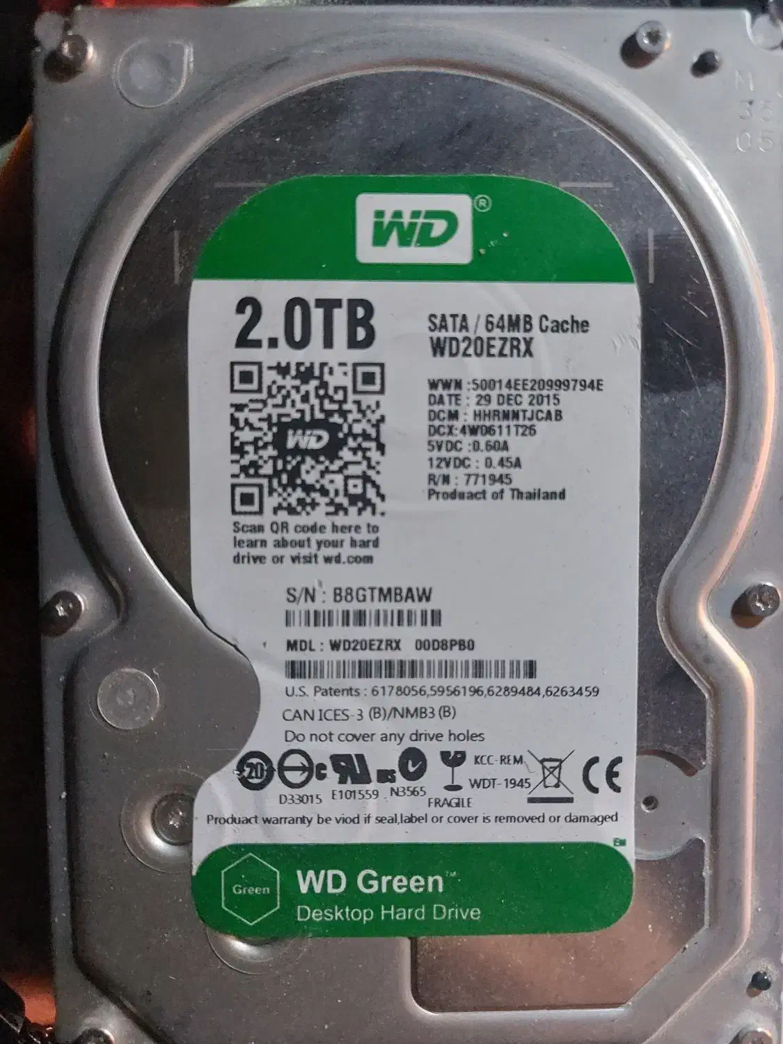 هارد ۵۰۰ ۱ ترا و ۲ ترا|قطعات و لوازم جانبی رایانه|بوشهر, |دیوار