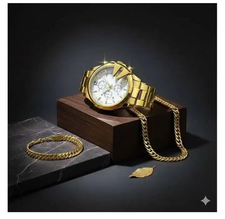 ست ساعت مچی مردانه به همراه نیم ست کارتیر|ساعت|کاشان, فاز ۱ ناجی آباد|دیوار