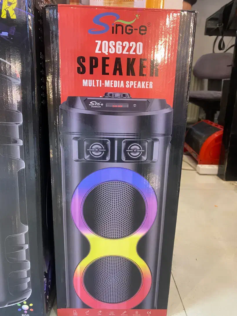 حراج اسپیکر و پارتی باکس های بزرگ|پخشکننده همراه|قم, باجک دو|دیوار