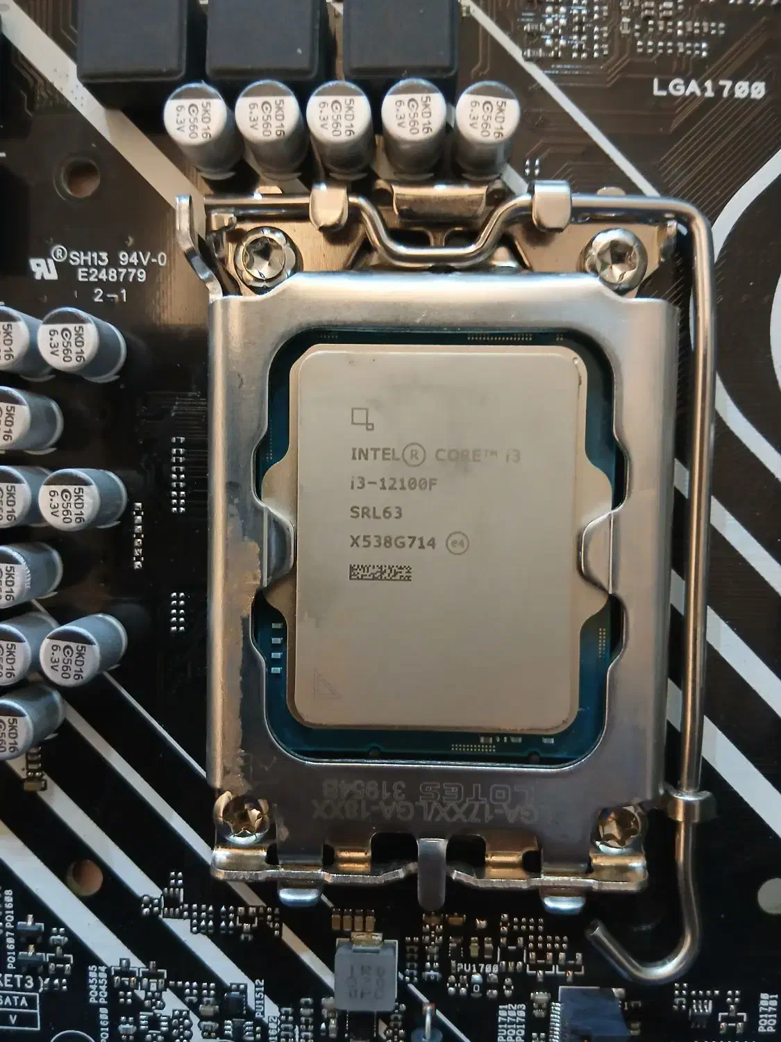 مادربردh610وcore i3 12100f|قطعات و لوازم جانبی رایانه|ملارد, |دیوار