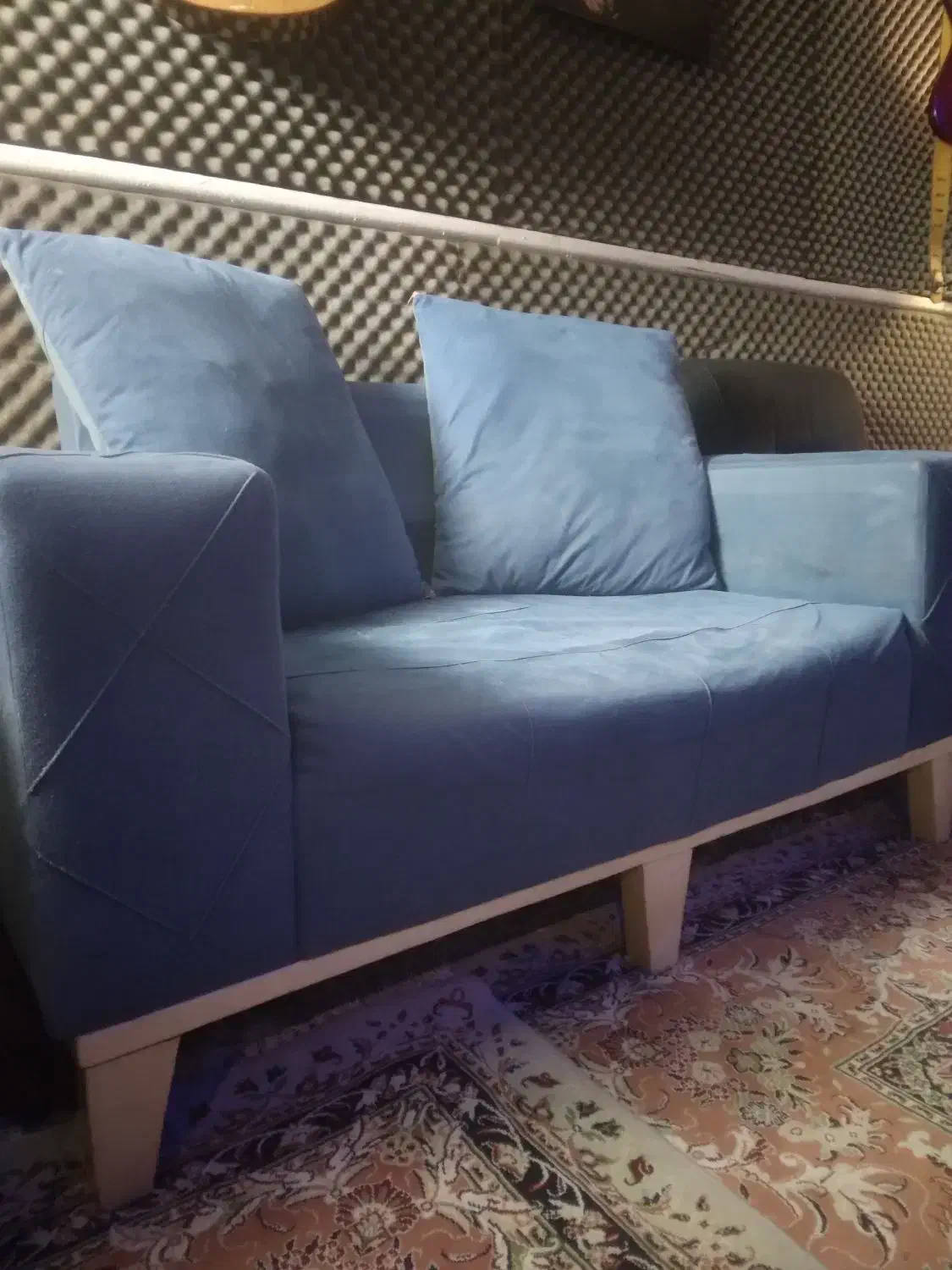 مبل راحتی ۲ نفره|مبلمان خانگی و میز عسلی|مشهد, ولیعصر (شهرک غرب)|دیوار