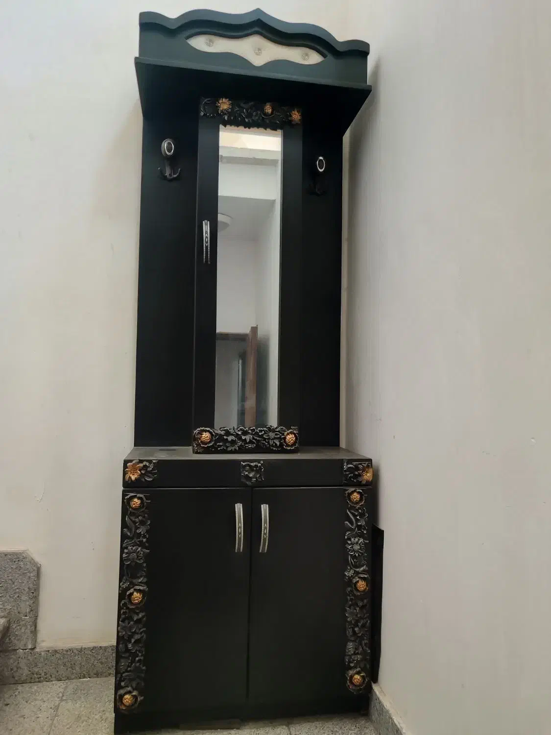 جاکفشی آینه دار|جاکفشی، کمد، دراور|تبریز, |دیوار