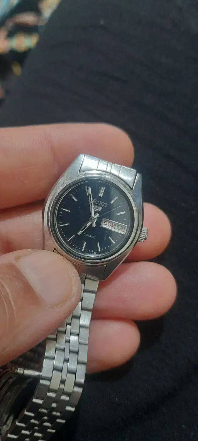 ساعت سیکو پنج زنانه اتومات قدیمی|ساعت|سنندج, |دیوار