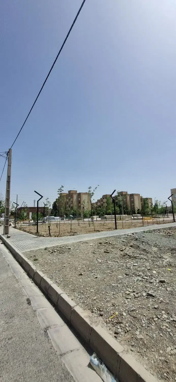 ۲۰۰ متر زمین فاز ۵ ۲ کله پیشروی دار بر ۱۸متری|فروش زمین و ملک کلنگی|اندیشه, اندیشه فاز ۵|دیوار