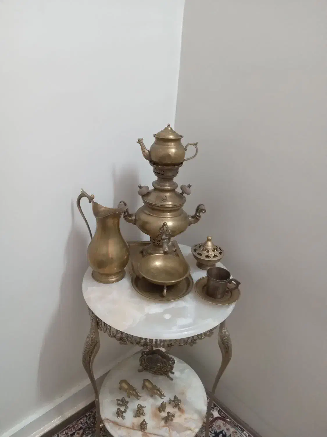 سماور و وسایل برنج|صنایع دستی و سایر لوازم تزئینی|چهاردانگه (تهران), |دیوار