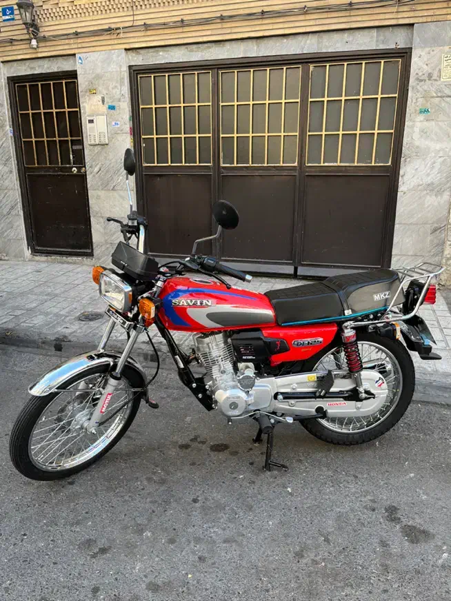 هندا ۱۲۵ استارتی ۱۴۰۴ صفر معاوضه دارم|موتورسیکلت|تهران, اوقاف|دیوار