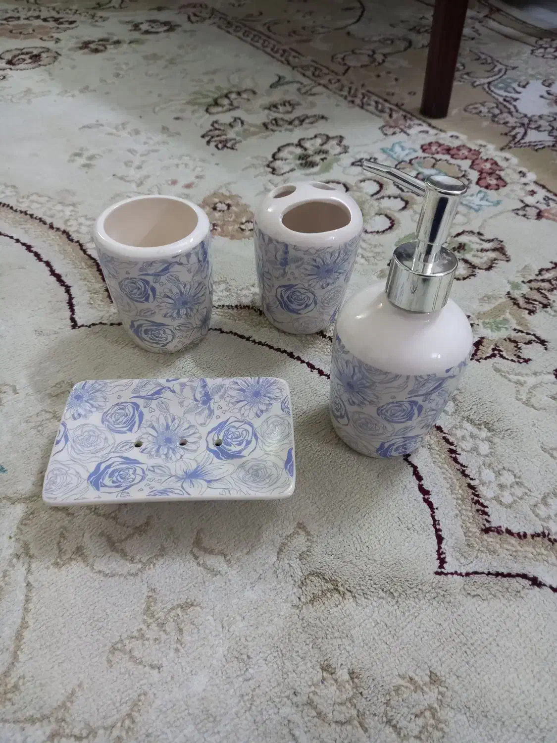 ست جا مایع و صابون|لوازم سرویس بهداشتی|مشهد, آبکوه|دیوار