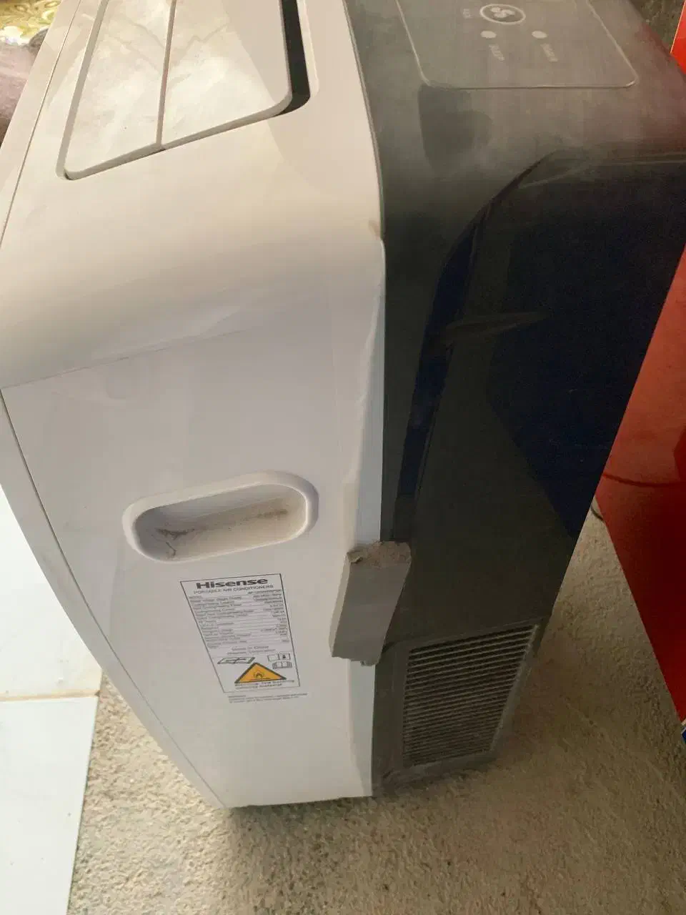 کولر گازی هایسنس ۱۲۰۰۰پرتابل|کولر گازی و فن‌کوئل|کرمانشاه, |دیوار