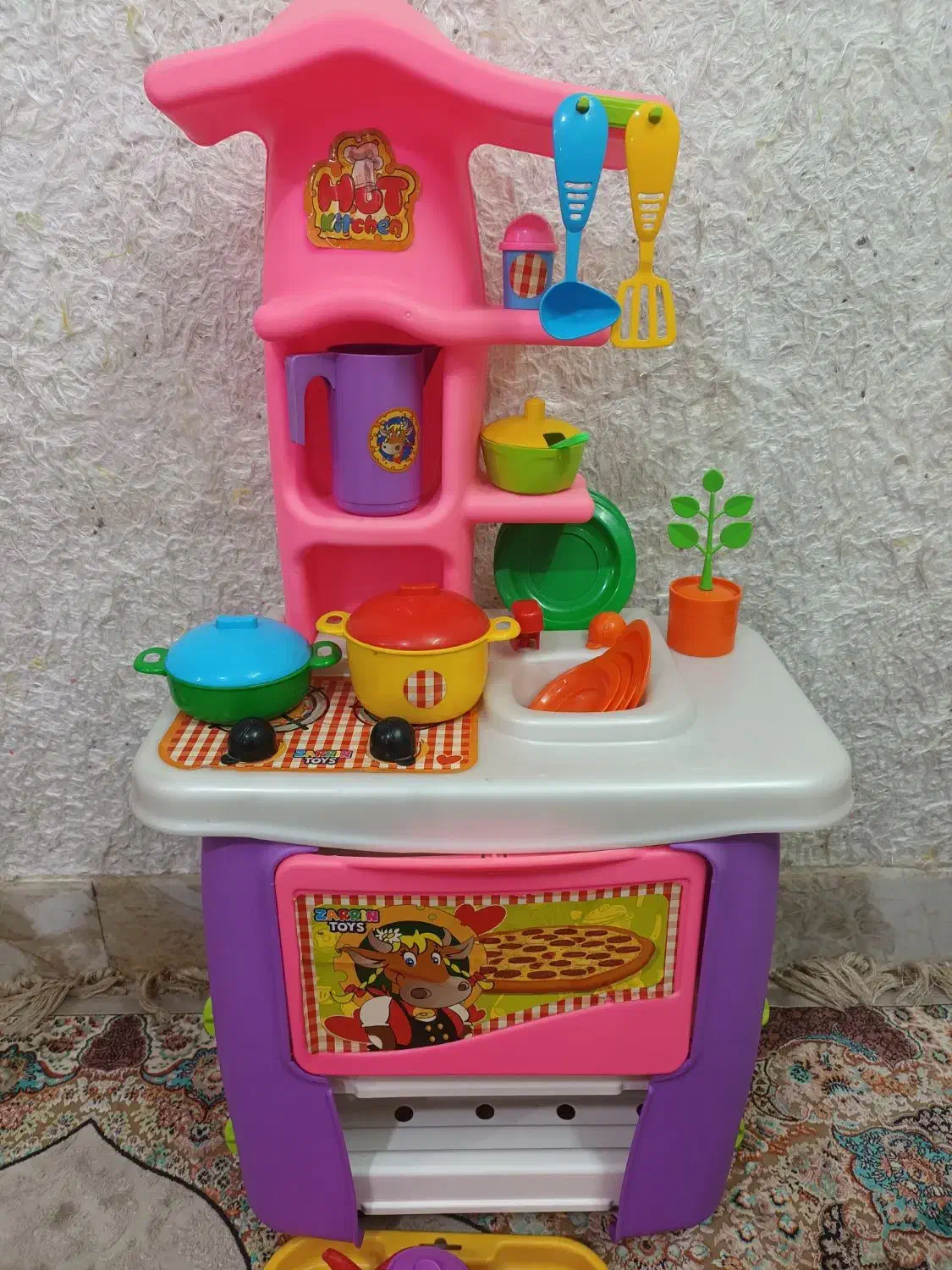 آشپزخانه کودک زیبا اسباب بازی|اسباب‌بازی بچه|قم, شاه ابراهیم|دیوار