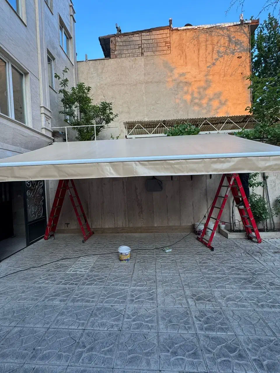 سایبان بازویی سایبون مغازه آلمینیومی|فروشگاه و مغازه|کرج, گوهردشت|دیوار