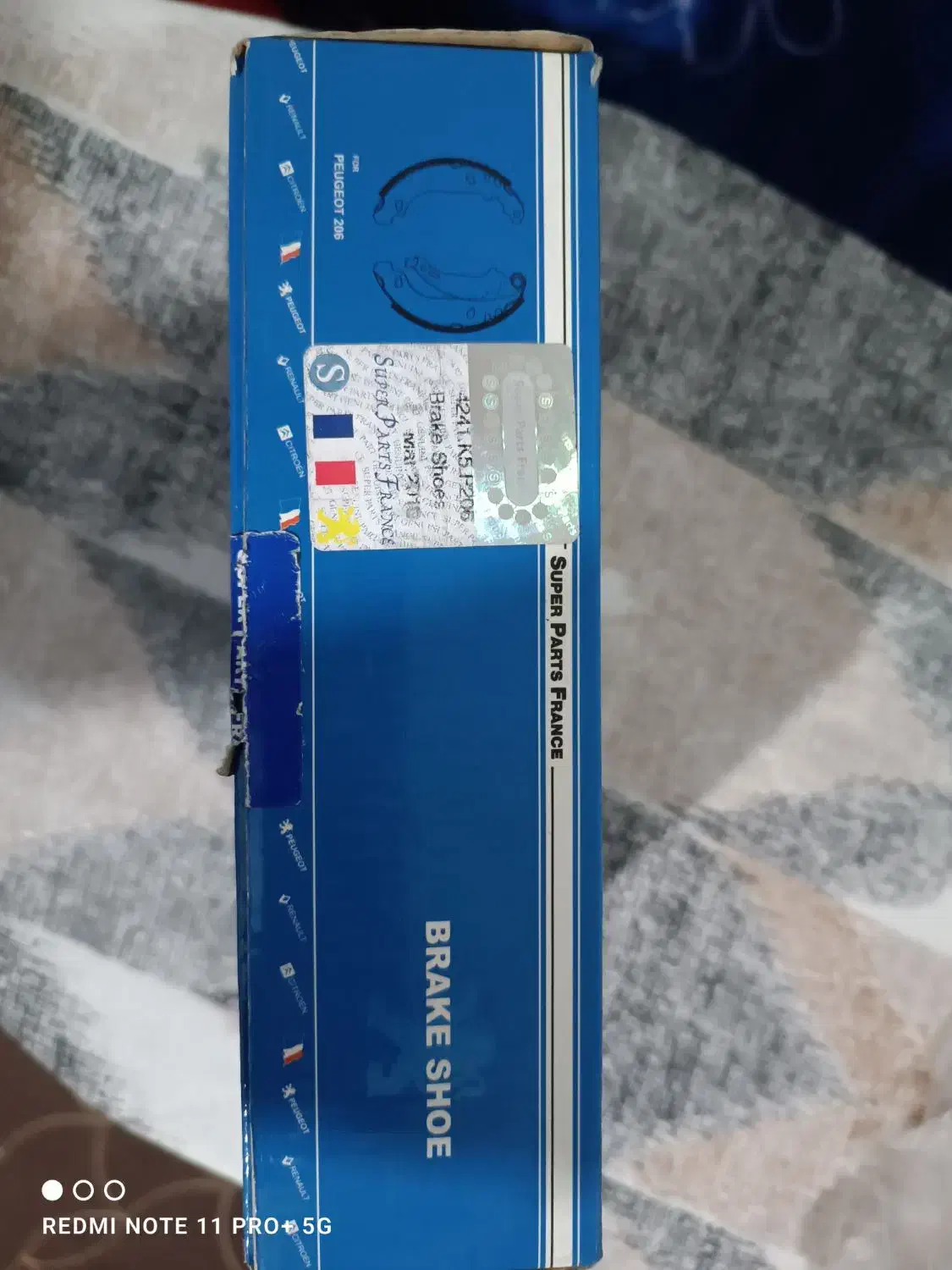 لنت ترمز عقب پژو 206|قطعات یدکی و لوازم جانبی|شهریار, شهریار|دیوار