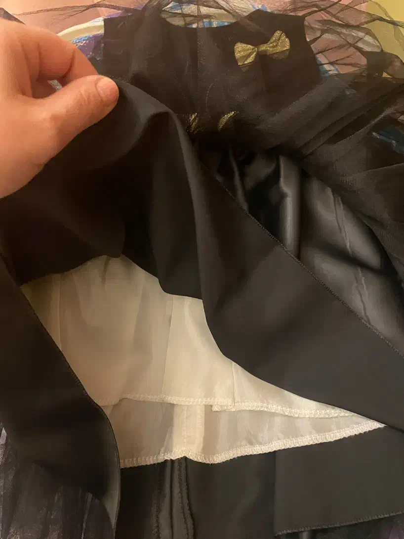 پیراهن تور ارگانزا مجلسی دخترانه مزون دوز|کفش و لباس بچه|تهران, فرمانیه|دیوار