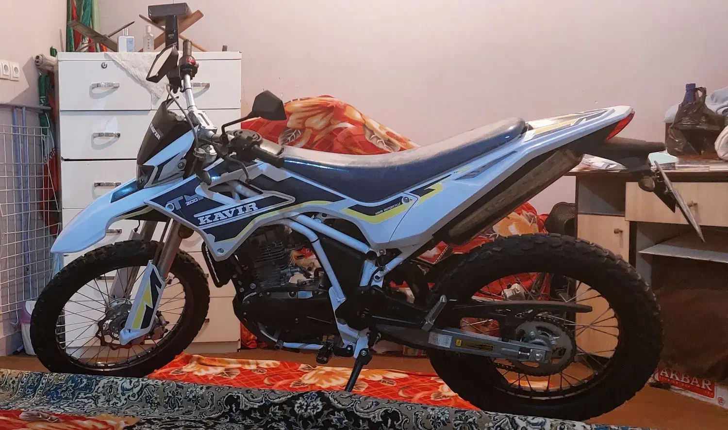 تریل کویر موتور t4 تی۴|موتورسیکلت|اهواز, کوی شهروند|دیوار