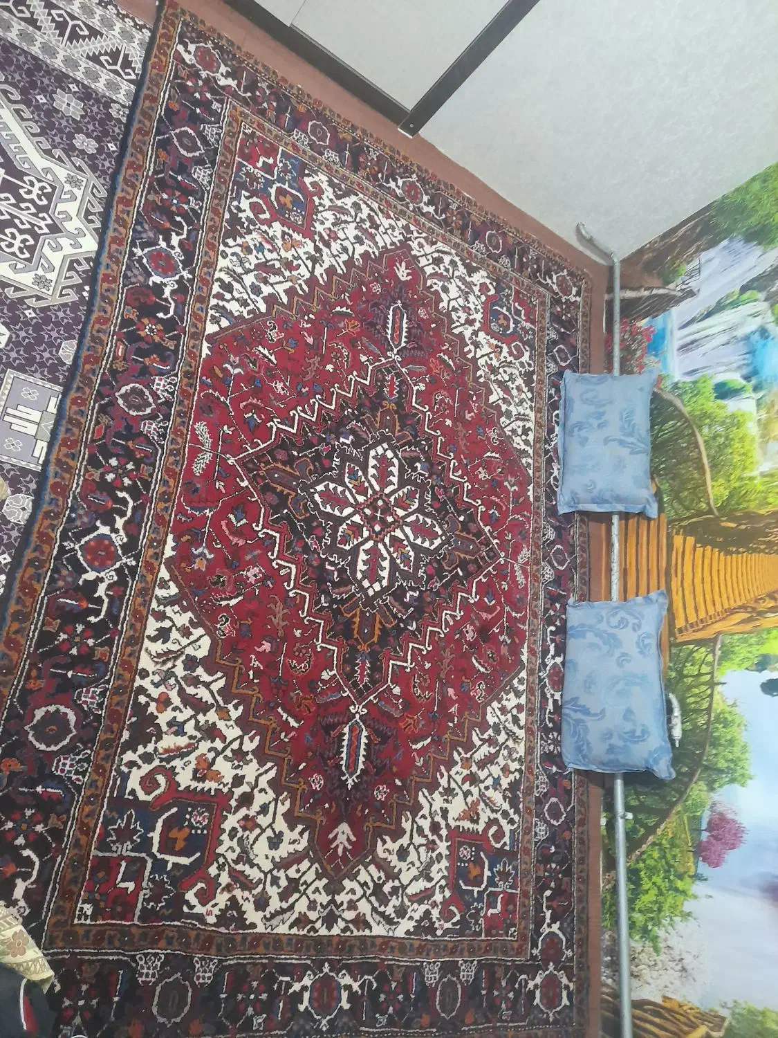 فرش دستباف کارکرده|فرش|ارومیه, |دیوار