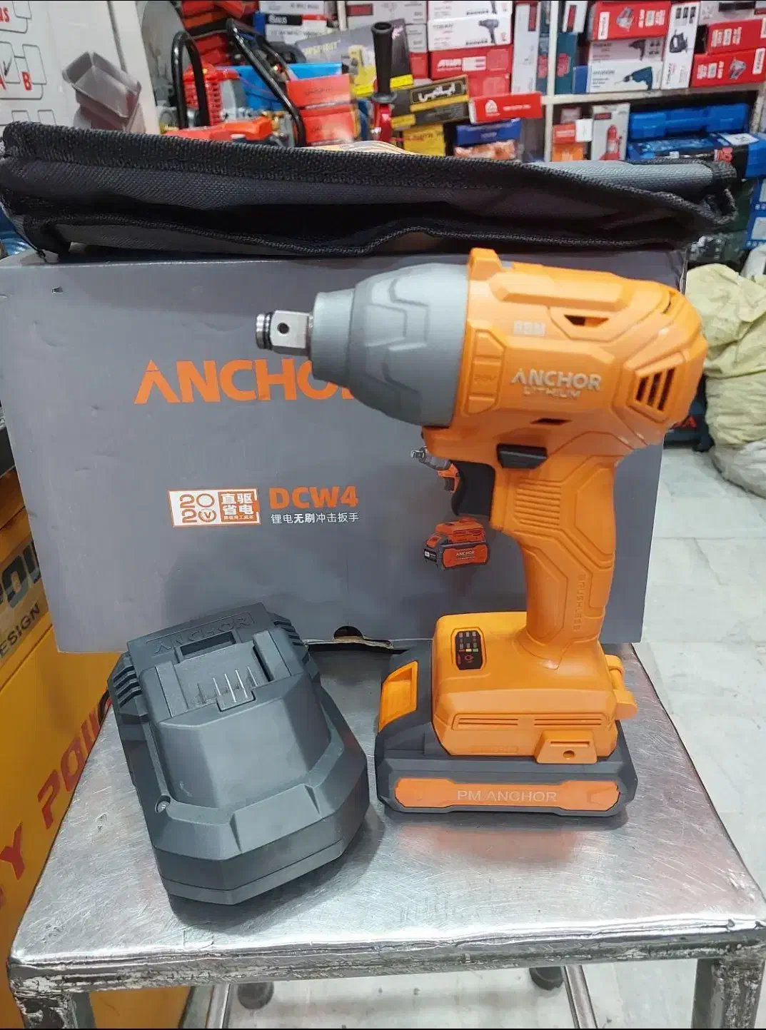 دریل پیچ گوشتی شارژی آنکور براشلس ضد آب بکس شارژی|ابزارآلات|شیراز, شریفآباد|دیوار