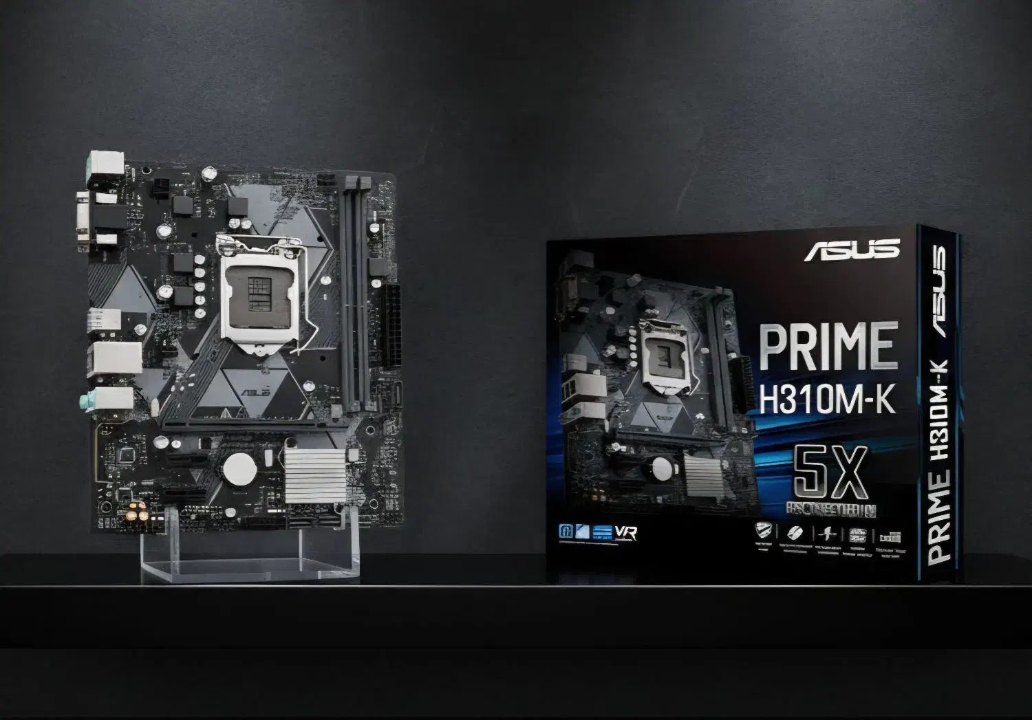 مادربرد ASUS H310M-K R2.0 نسل هشتم و نهم|قطعات و لوازم جانبی رایانه|قم, الوندیه و گذر صادق|دیوار