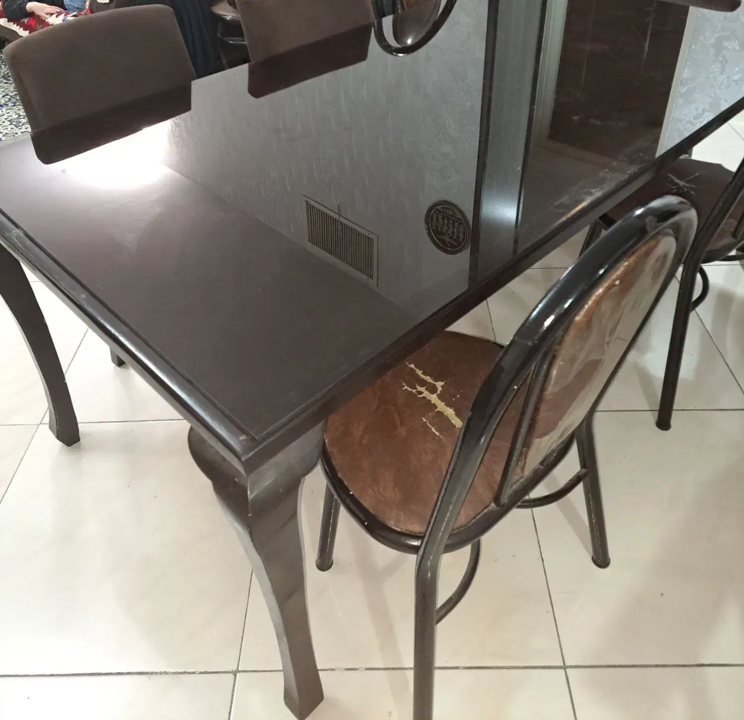 میز نهار خوری|میز و صندلی غذاخوری|تهران, سازمان برنامه جنوبی|دیوار