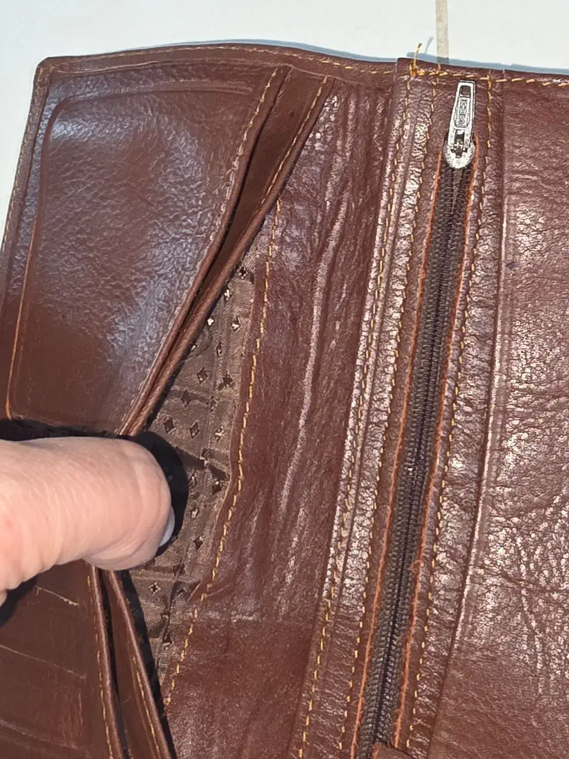 کیف پول چرم اصل|کیف، کفش، کمربند|اصفهان, پرتمان|دیوار