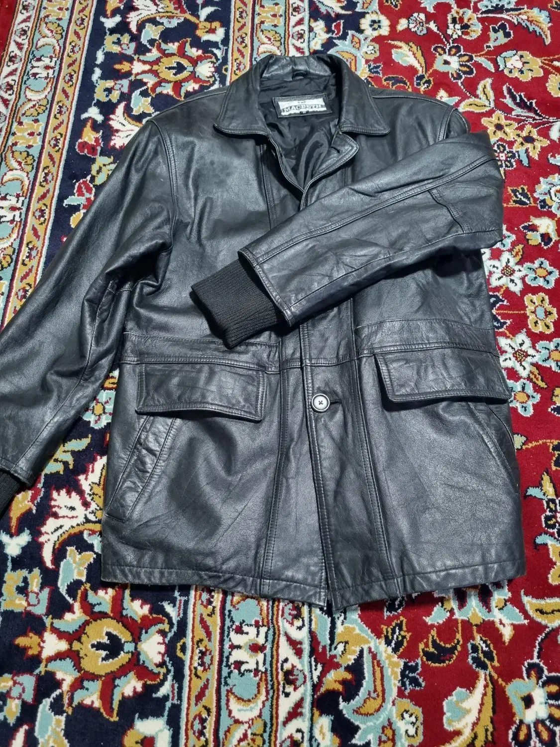 کاپشن چرم نو|لباس|فردوس (خراسان), |دیوار