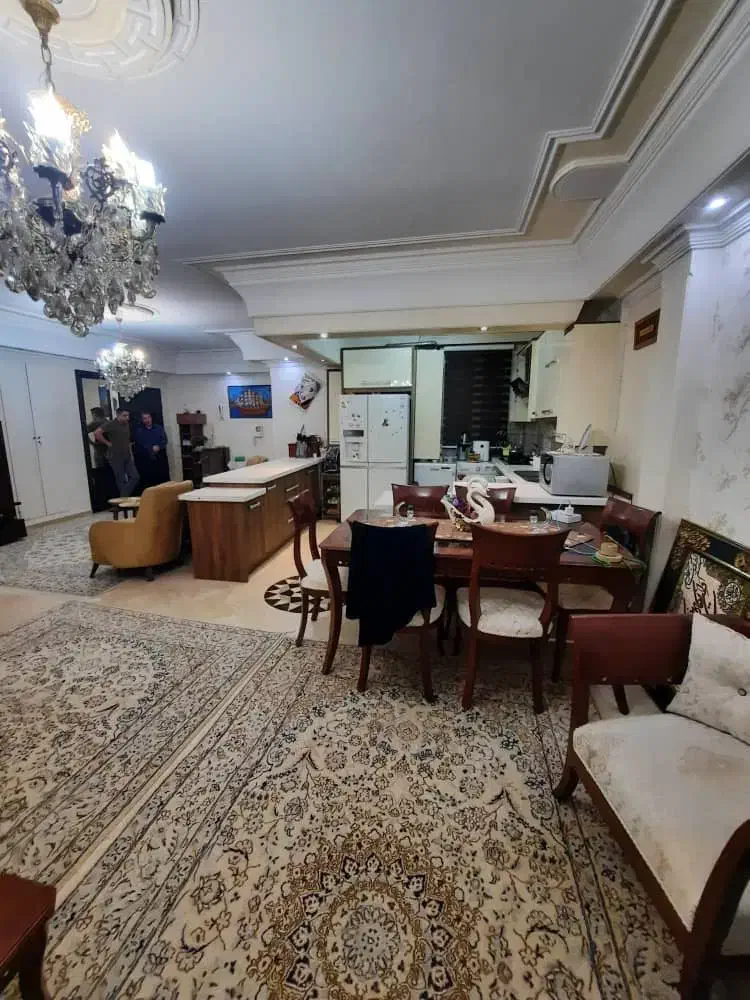 رهن واحد 88 متری خوش نقشه باغشازده سالن پرده خور