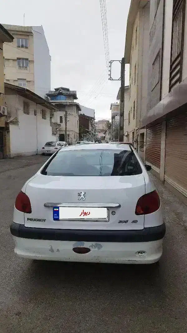 پژو ۲۰۶ SD V8 مدل ۹۴|خودرو سواری و وانت|رشت, بلوار گیلان|دیوار