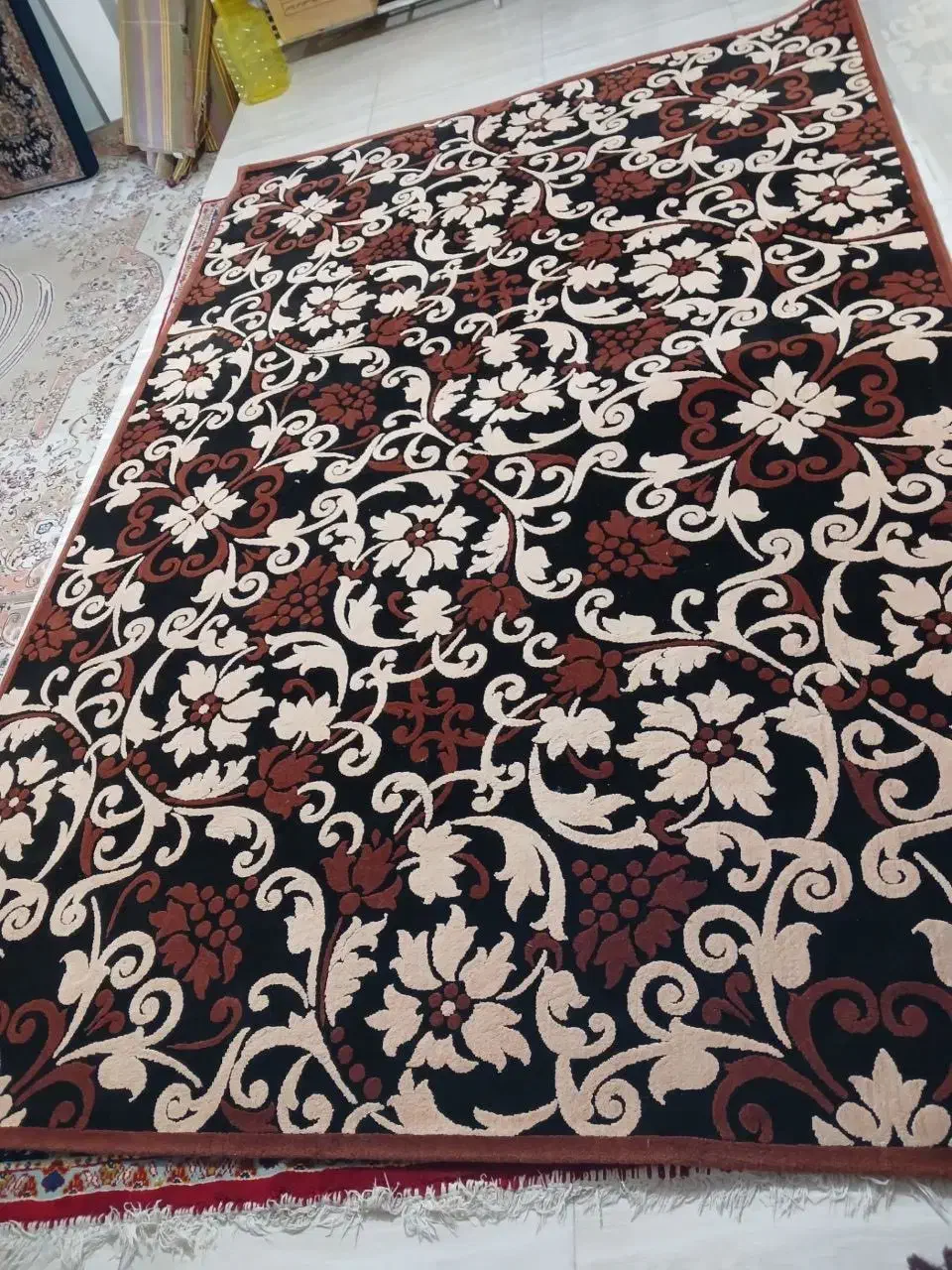 فرش ۶متری نو نو شسته شده|فرش|بومهن, |دیوار