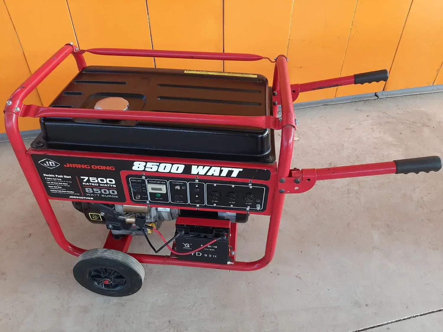 موتور برق جیانگ دانگ 8.5 وبتونر کاملا سالم|ابزارآلات|خواجه, |دیوار