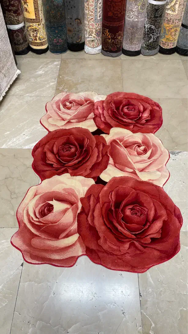 قالیچه گل رز زرباف|فرش|تهران, نازی‌آباد|دیوار