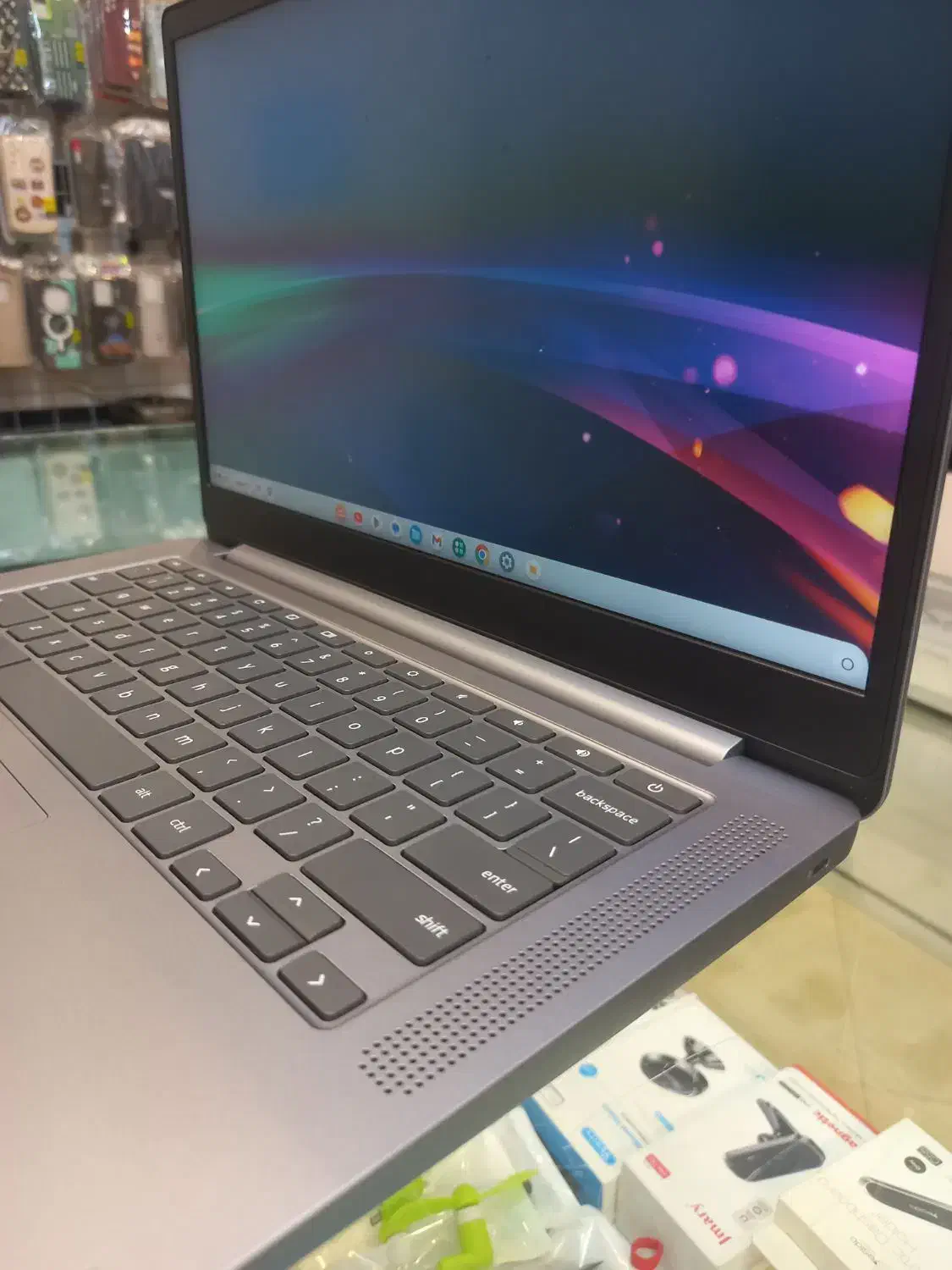 لپ تاپ Lenovo لنوو Chrome book کروم بوک|رایانه همراه|هشتگرد, هشتگرد قدیم|دیوار