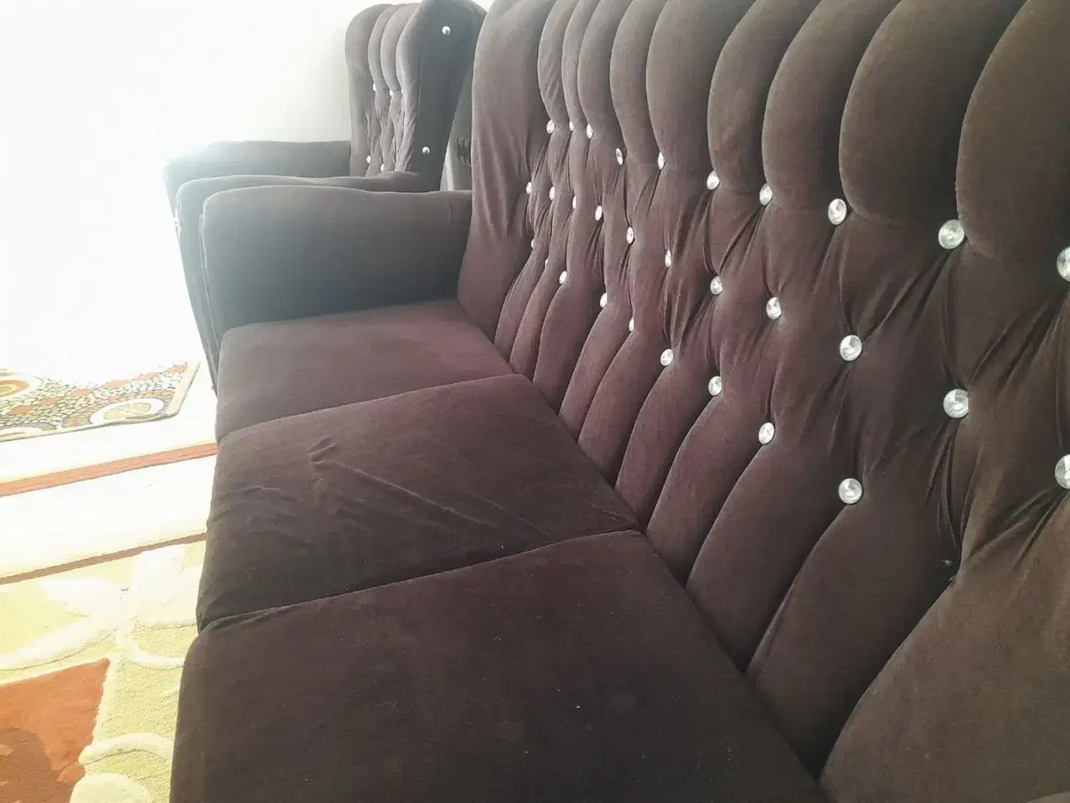 مبل ۷نفره|مبلمان خانگی و میز عسلی|گلبهار, شهر جدید گلبهار|دیوار