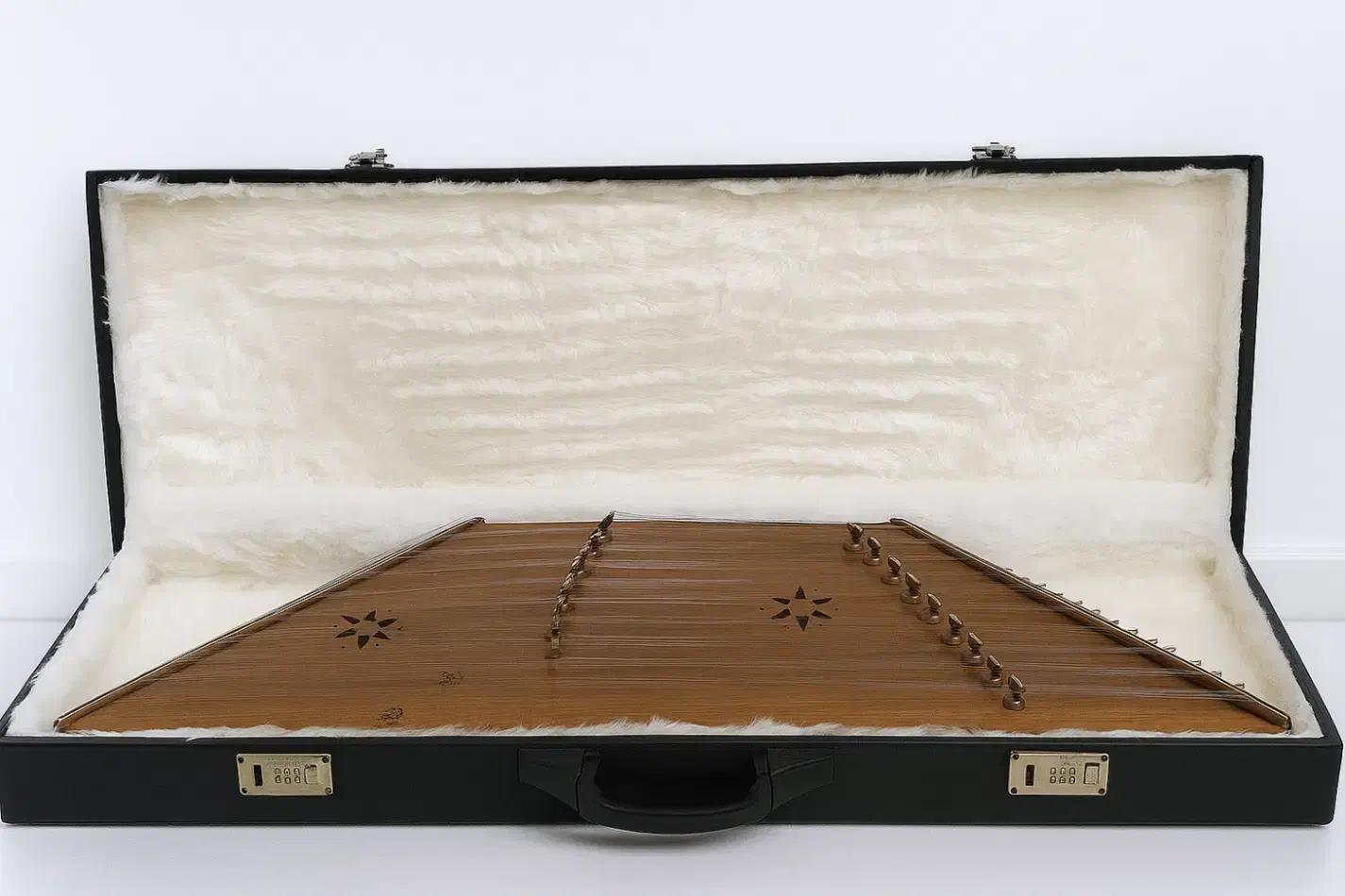 سنتور چوب طبیعی با امضای میرعماد|سازهای سنتی|تهران, جمهوری|دیوار