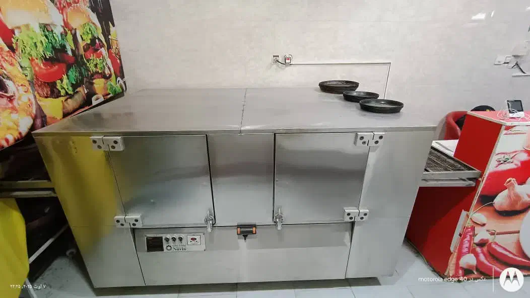 دستگاه فر ریلی پیتزا تمام اتوماتیک|کافیشاپ و رستوران|ساری, |دیوار