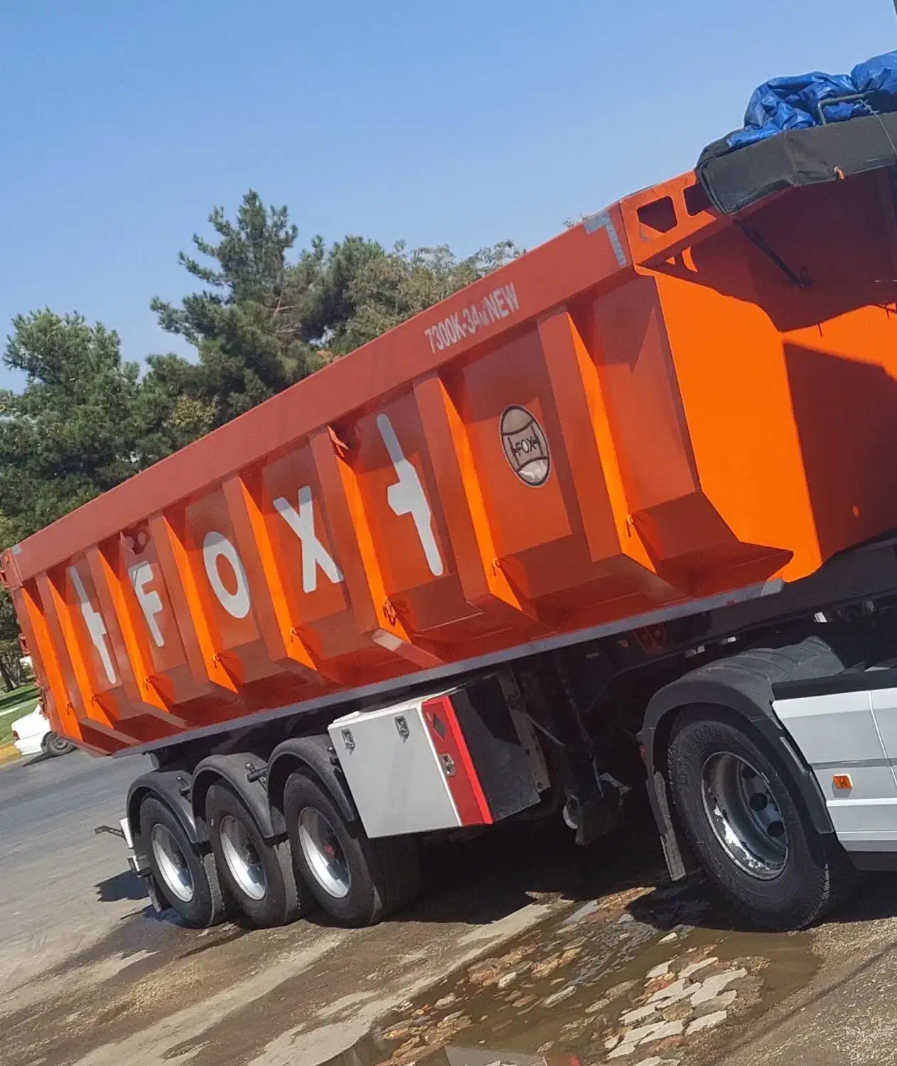 تریلی کمپرسی فوکس شرکت مارال|خودرو سنگین|بروجرد, |دیوار