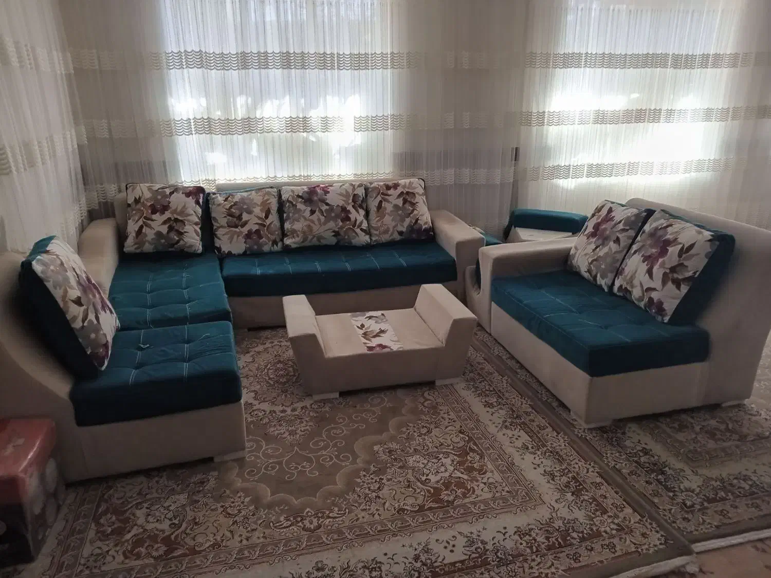 مبل پارچه ای سالم|مبلمان خانگی و میز عسلی|خرمدره, |دیوار