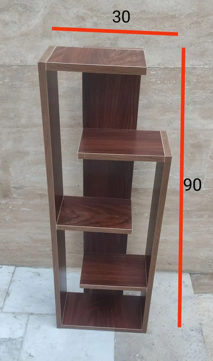 *شلف استند چوبی*|کتابخانه، شلف، قفسههای دیواری|کرج, جهانشهر|دیوار