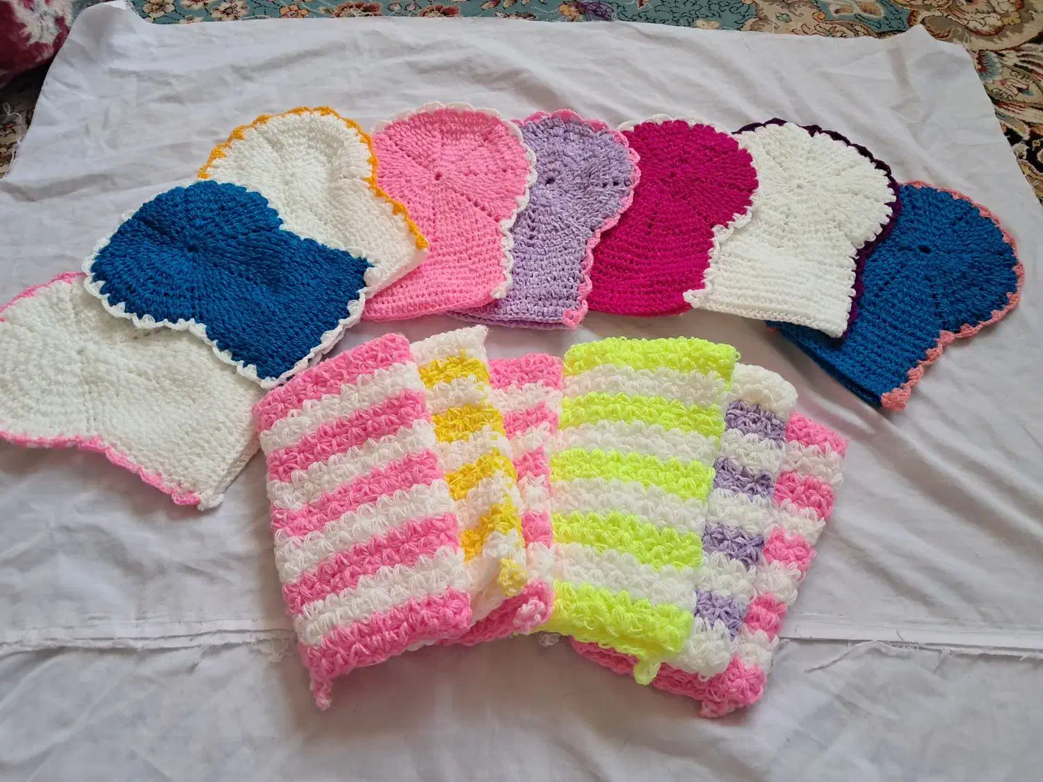 لیف و اسکاج دست بافت بادوام و زیبا|لوازم نظافت|اسفراین, |دیوار