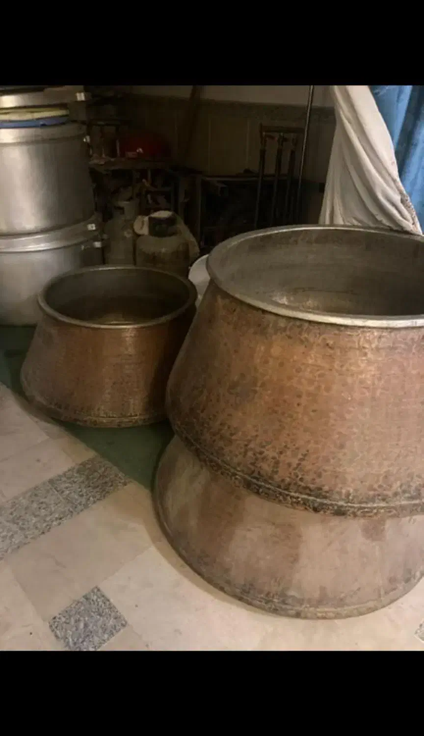 فروش و خریدار دیگ روحی دیگ مسی پاتیل اجاق گاز|ظروف پختوپز|تهران, هفده شهریور|دیوار