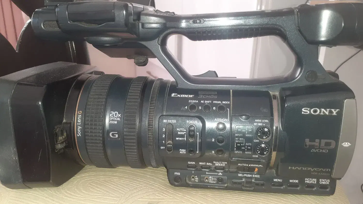 دوربین Ax2000 رم خور ساخت ژاپن تمیز و مرتب سالم|دوربین عکاسی و فیلمبرداری|خدا آفرین, |دیوار