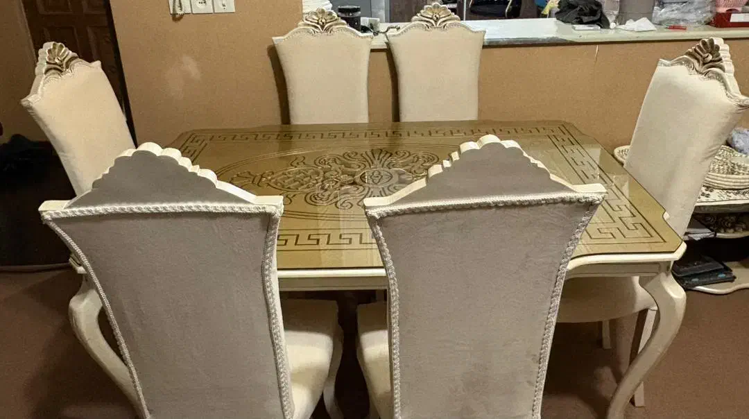 میز ناهارخوری ۶نفره و بوفه چوب|میز و صندلی غذاخوری|شیراز, شهرک فرهنگیان|دیوار