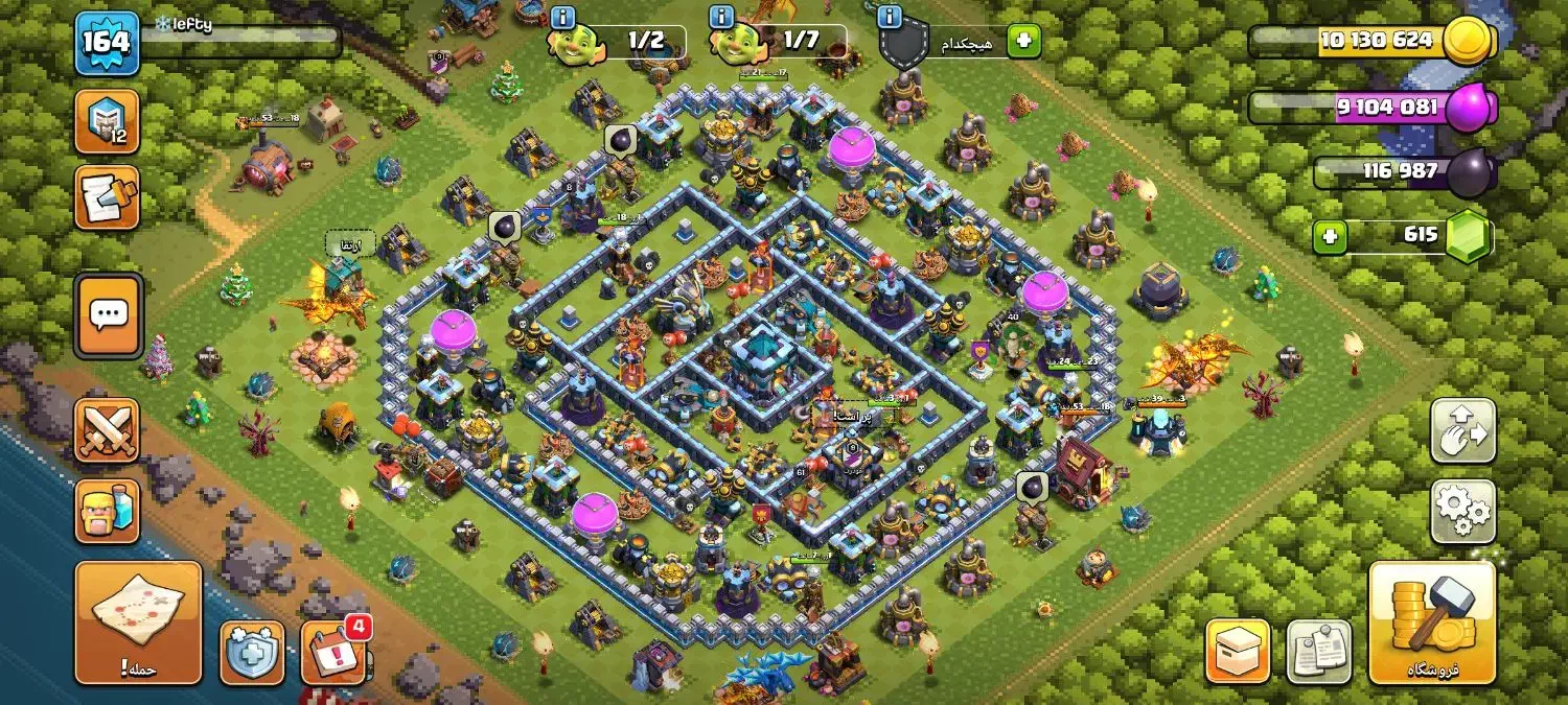 اکانت کلش تان ۱۳|کنسول، بازی ویدئویی و آنلاین|محمدشهر, یزدیها|دیوار