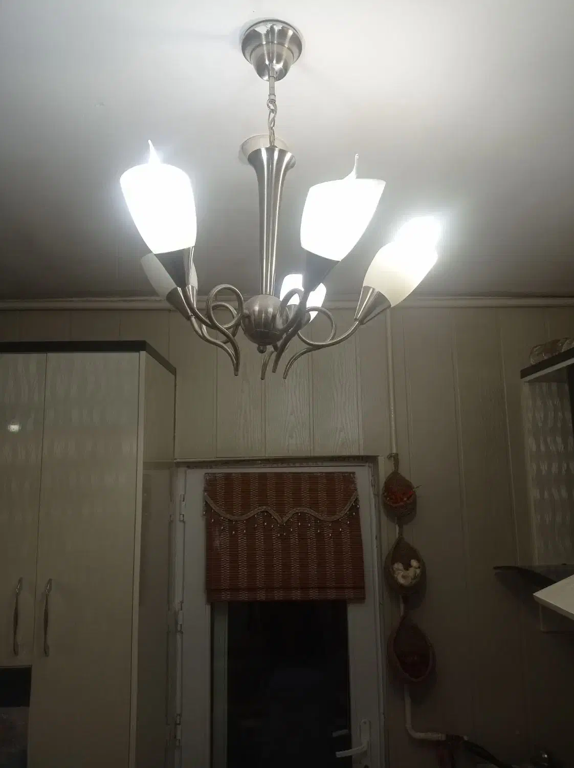 لوستر ۵شاخه|لوستر و چراغ آویز|پرند, فاز ۵|دیوار