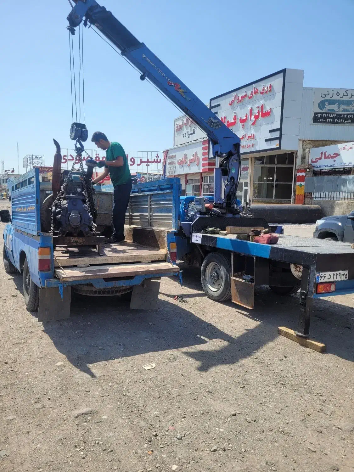 باربری خدمات حمل و نقل نیسان کاملا کف صاف|خدمات حمل و نقل|تبریز, |دیوار